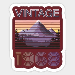 Vintage 1968 Sticker